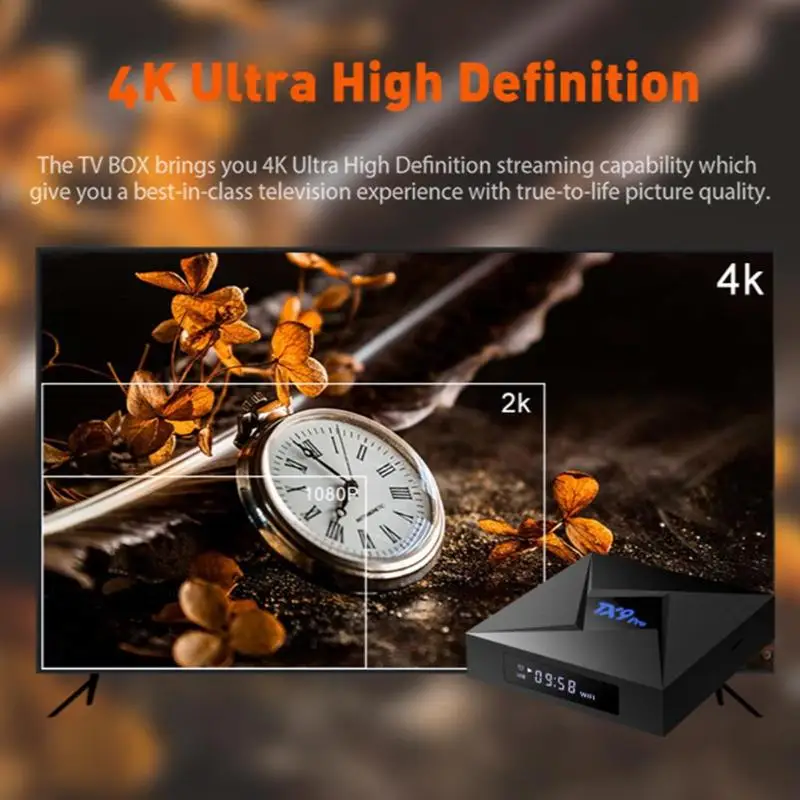 TX9 PRO Android 7 1 Smart ТВ коробка + 3 GB 32 ГБ S912 Octa Core Wi Fi Декодер каналов кабельного