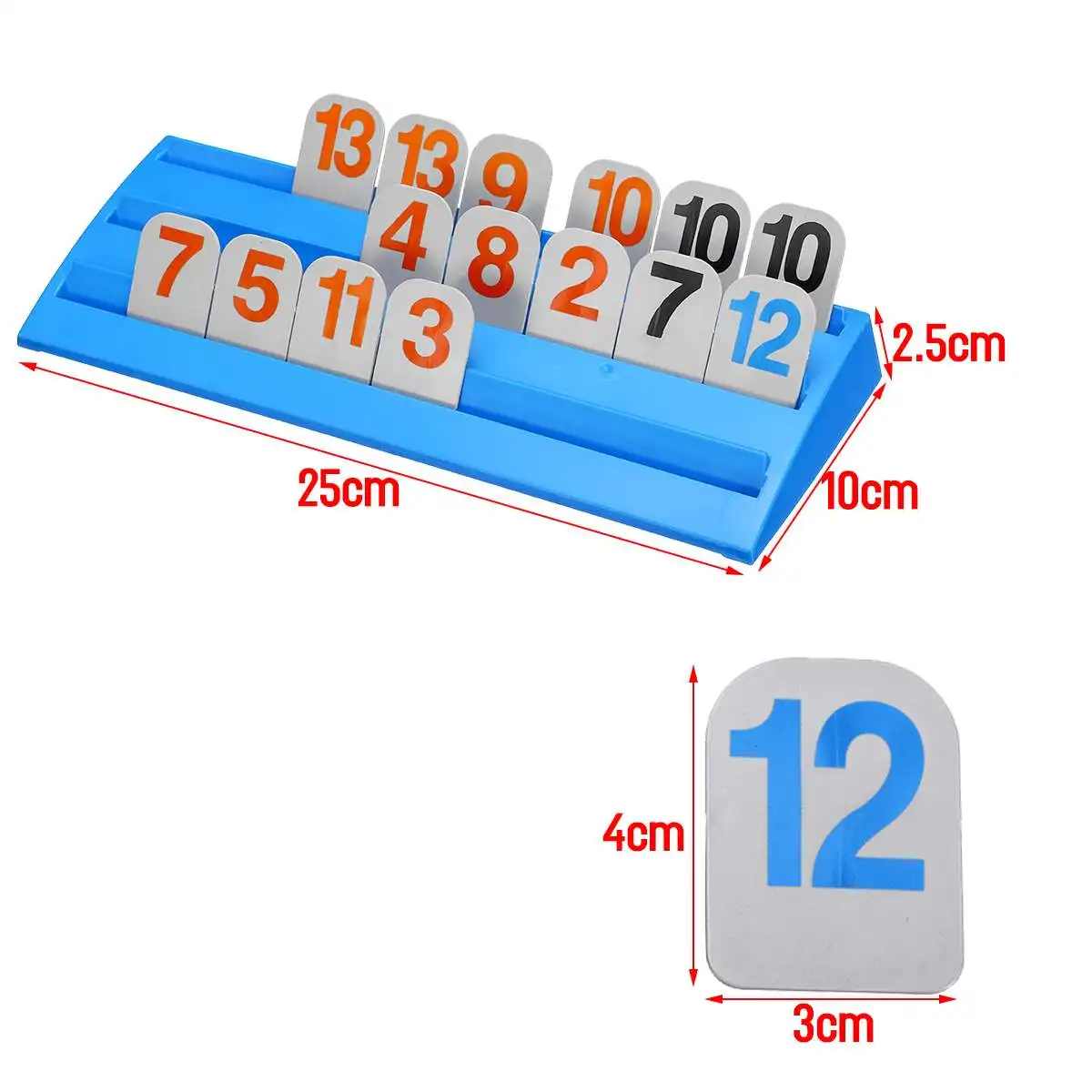 Rummikub игровая карточная оригинальная портативная плитка для путешествий настольные игры 106 плитки семейный образовательный подарок когнитивные карточки цифровой обучающий