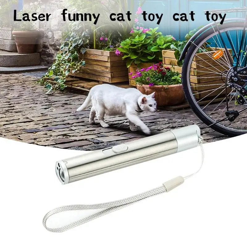 Pet LED лазерная ручка Кошка инфракрасная анимация интерактивная игрушка с USB