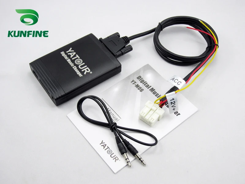 Автомобильный цифровой музыкальный Переходник USB SD Aux MP3 интерфейс стерео радио