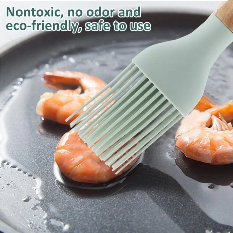 Набор силиконовых кухонных принадлежностей 9 шт. ложка для супа дуршлаг скребок