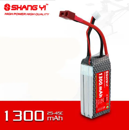 SHANG YI 7 4 V 11 1 14 8 1300mAh 25C Высокое качество литиевая батарея для Радиоуправляемый
