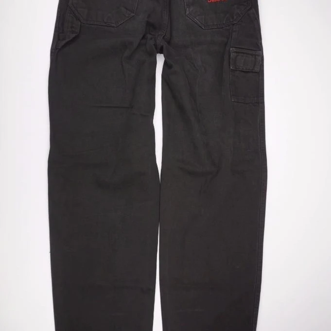 FUBU коллекции джинсы черные джинсовые женские Sz20 32x31 |
