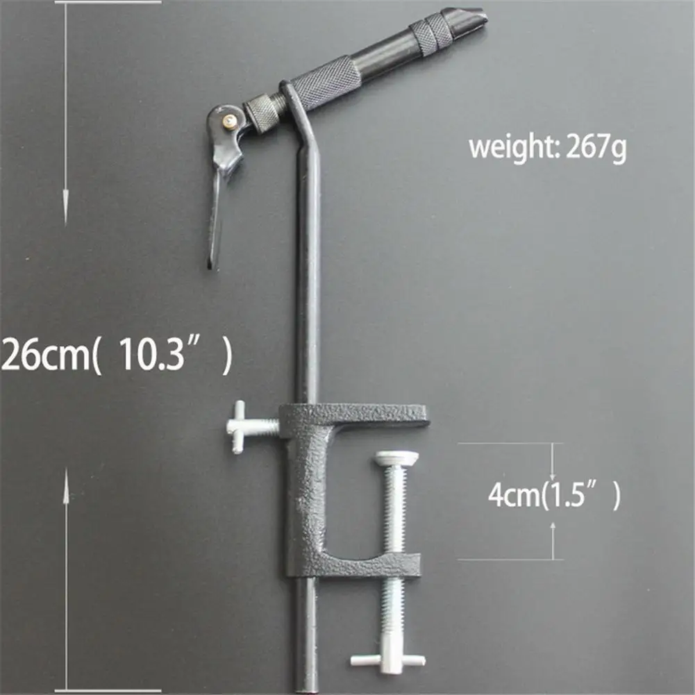 Mounchain Fishing Flies Making Rotatable Fly Tying Vise C-Clamp Rotary Vice Tier for | Спорт и развлечения