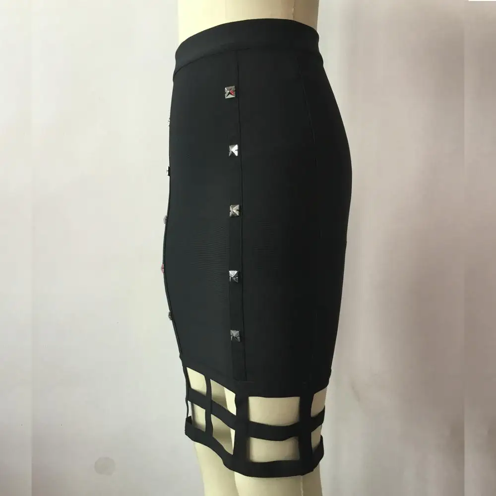 KAOUYOU женские черные мини юбки облегающие бандажные сексуальные короткие Клубная