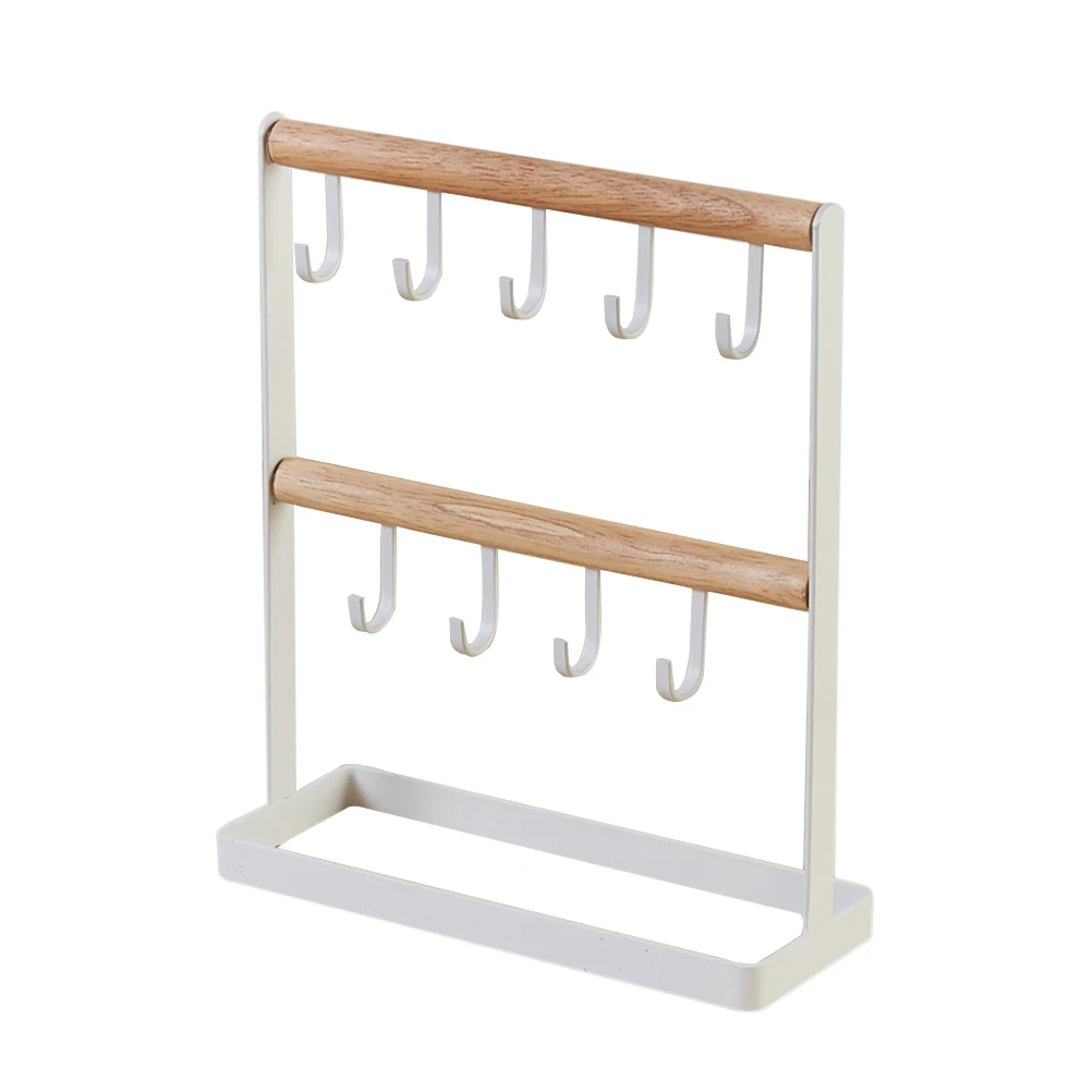 1 шт. черный железный держатель для ювелирных изделий в скандинавском стиле