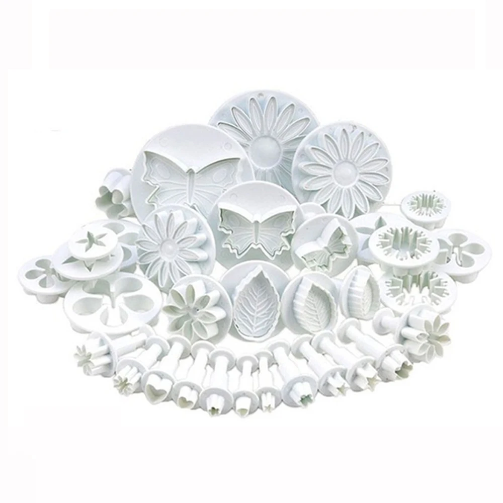 Fondant Набор форм для торта инструменты украшения кухонная форма выпечки Sugarcraft