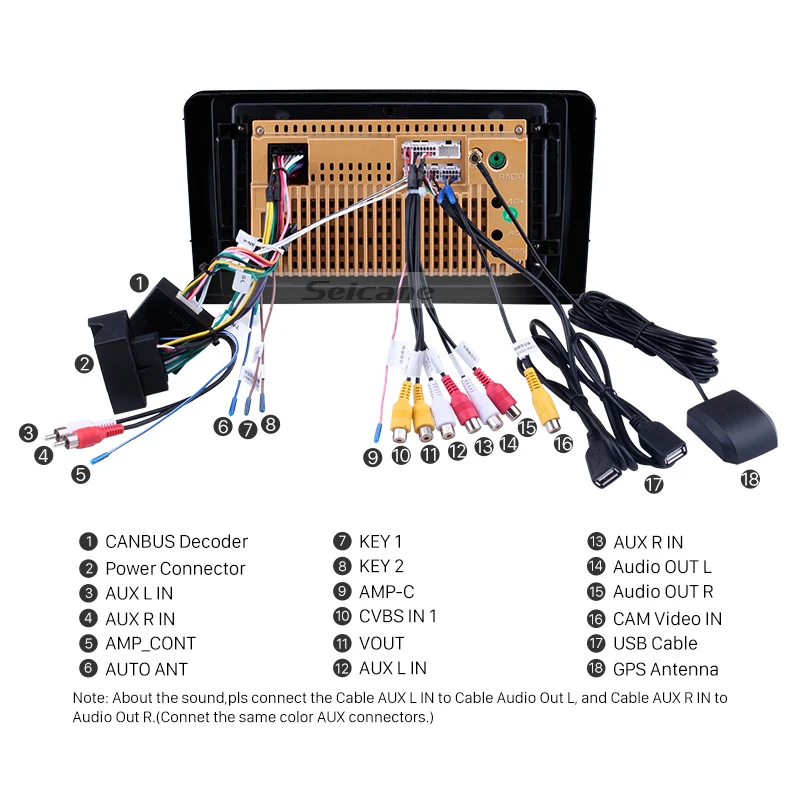 Seicane Android 8 1 для 2005 2012 Mercedes Benz ML Класс W164 ML350 ML430 ML450 ML500 Автомагнитола Авто Стерео GPS