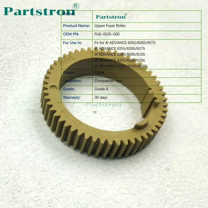 Pastron верхний фьюзер фотоэлемент подходит для Canon 8105 8095 8205 8295 8285 6055 6065 6075 6255 8505i