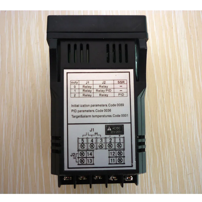 Универсальный 1/16 DIN умный PID Температура КОНТРОЛЛЕР AC/DC85 260V|Приборы для измерения