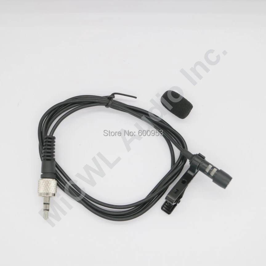 Professional Mini Lavalier Lapel Stereo Cardioid Condenser Microphone Mic for Sennheiser G1 G2 G3 G4 Wireless Transmitter 1.2m