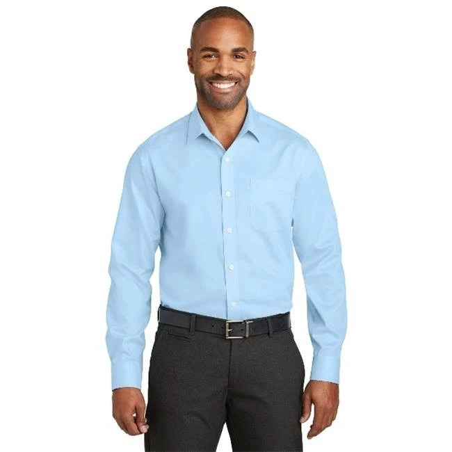 Красный дом RH80 Мужская Slim Fit Non Iron Twill Shirt Heritage синий большой| |