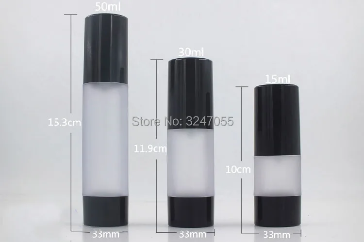 10/20/30 шт 15ml30ml50ml косметический пустой матовый спрей тонер безвоздушная бутылка с