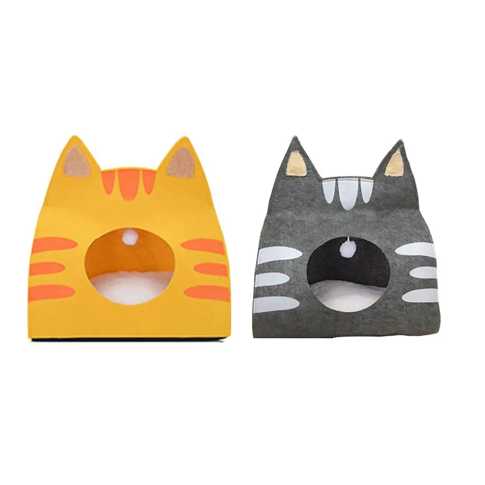 Подушка для домашнего питомца кота из войлока теплая подушка кошки спальный