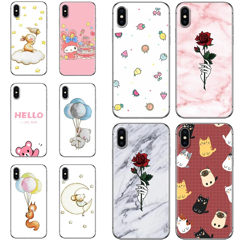 Мягкий чехол для телефона Iphone 6 6P 7 8 7P 8P X XR XS Max мультяшная серия ТПУ силикон крутой