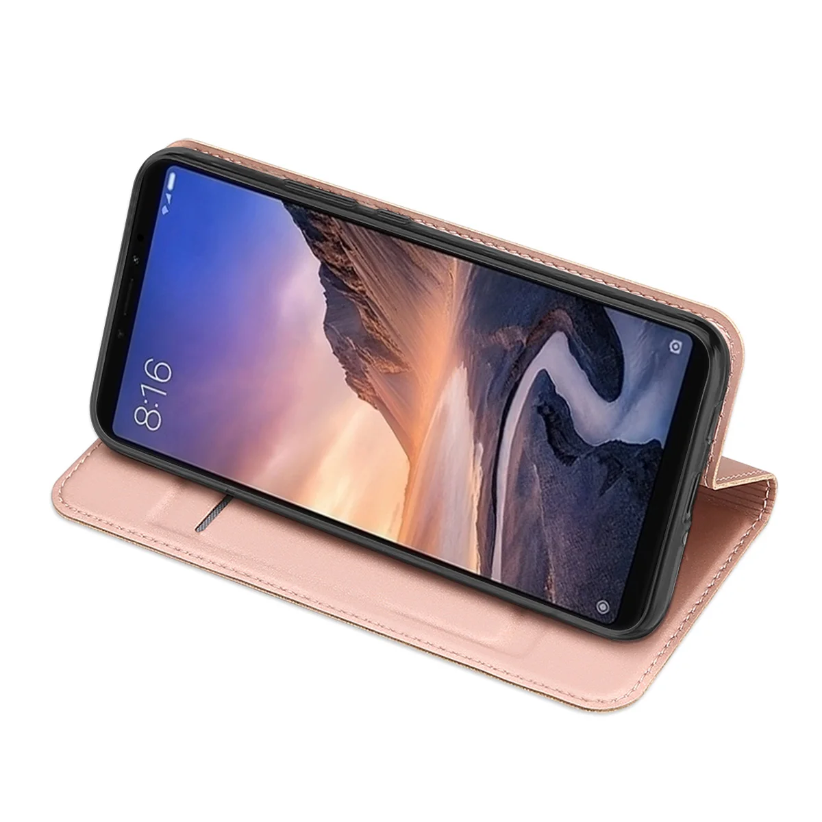 CASEWIN Чехлы для мобильных телефонов Xiaomi Mi Max 3 чехол Роскошный кожаный флип с