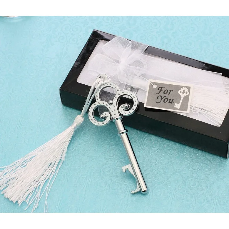 10 Pcs Practical Vintage Key Shape Beer Bottle Opener Wedding Party Favor | Дом и сад