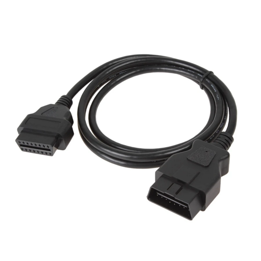 Кабель OBD II 16 Pin 2 разветвитель адаптер Удлинительный кабель штекер-гнездо OBD2
