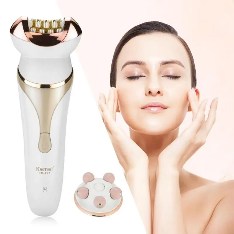 Rechargeable аккумуляторная электробритва для женщин электрический эпилятор удаления