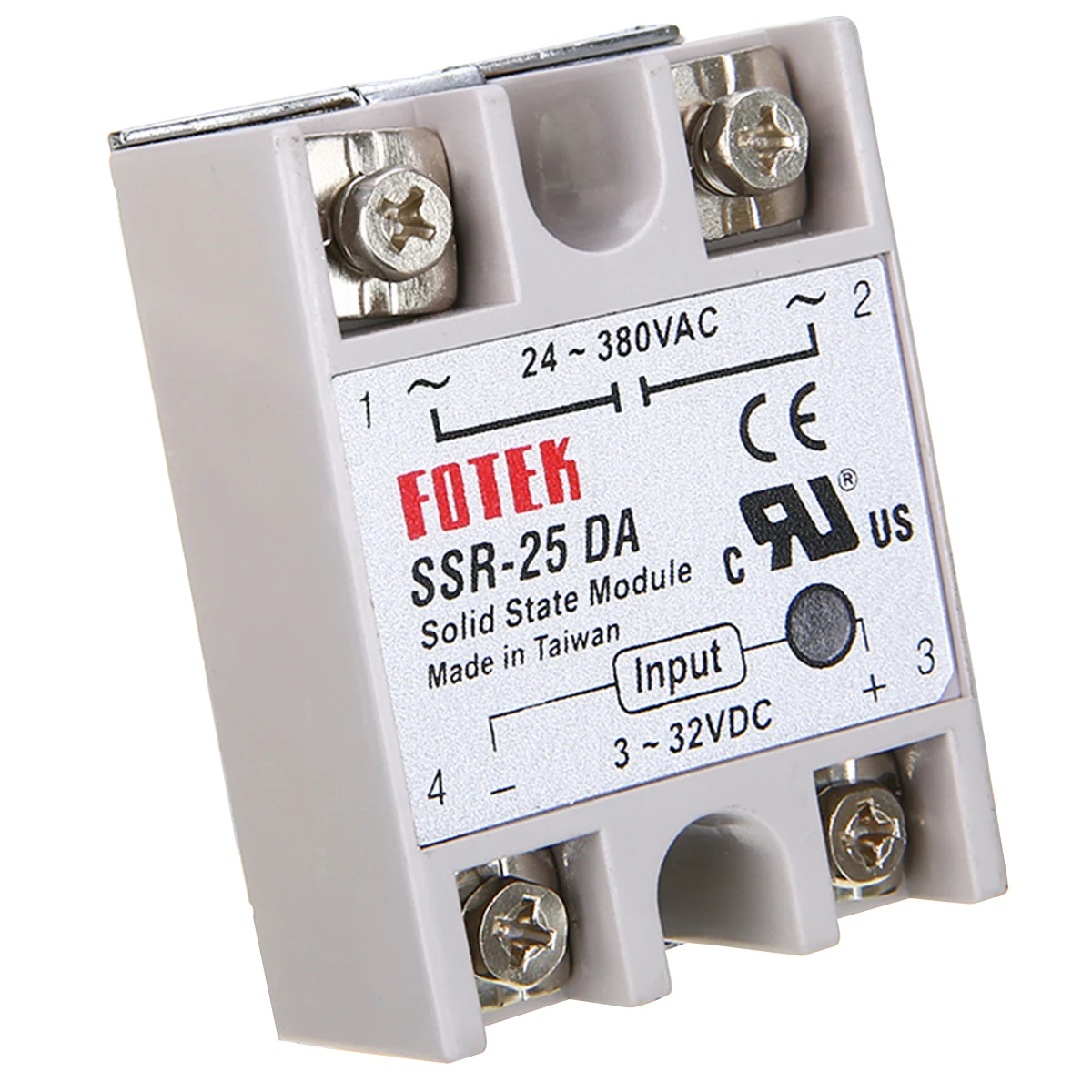 Новое реле 24 380V 25A SSR 25 DA твердотельные для PID температурного контроллера
