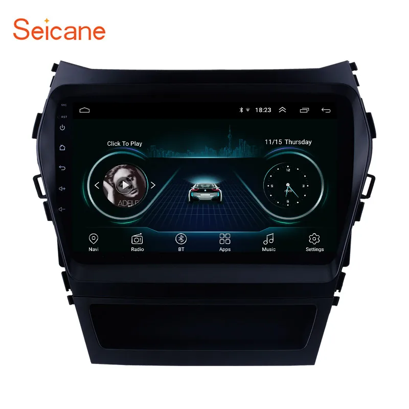 Seicane 9 дюймов Android 8 1 автомобильный Мультиплеер HD Touchscreeen радио GPS навигация для 2013