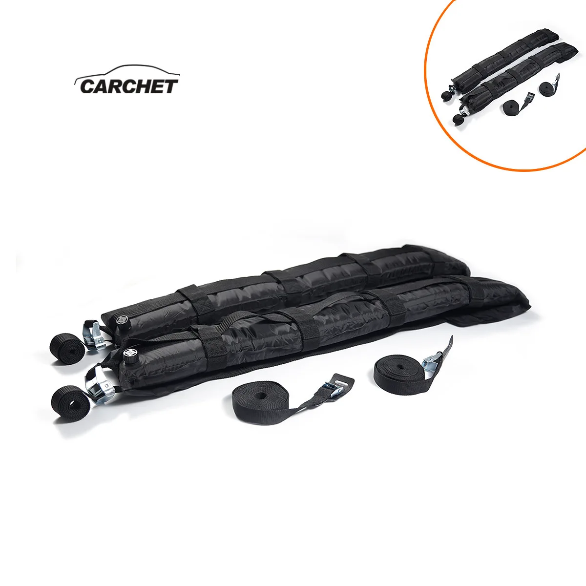CARCHET 2 шт. Универсальный Авто мягкий багажник на крышу для автомобиля открытом