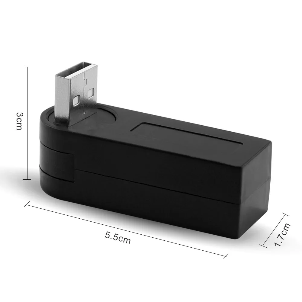 USB разветвитель CHUYI вращающийся на 3 порта 2 0|USB-хабы| |
