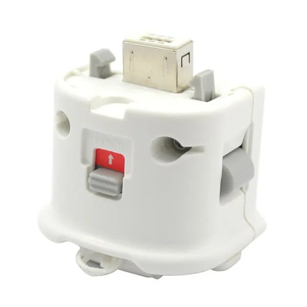 

Белый Motionplus Motion Plus + силиконовый чехол для Nintendo Wii с пультом дистанционного управления