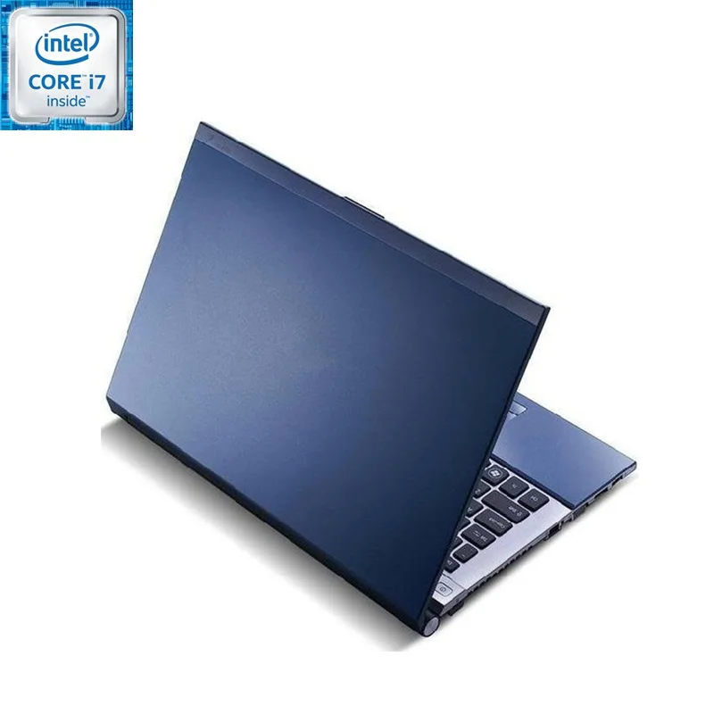 I7 игровой ноутбук 15 6 &quot8 Гб RAM SSD 256 ГБ/64 ГБ + 750 Гб/ТБ HDD DVD металлический бизнес
