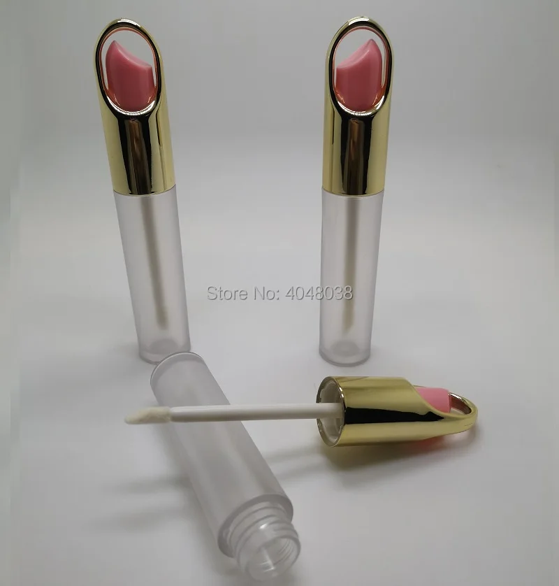 Пустая туба для блеска губ 50 шт./лот матовый косметический блеск прозрачные