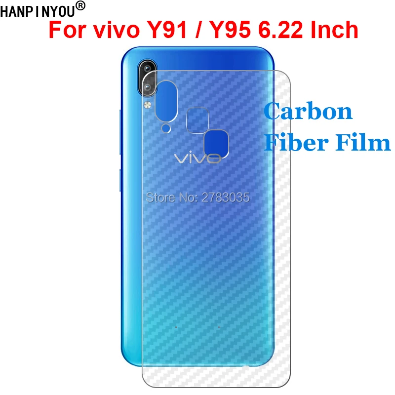 ДЛЯ vivo Y91 Y95 6 22 &quot3D защита от отпечатков пальцев прочная ультратонкая задняя