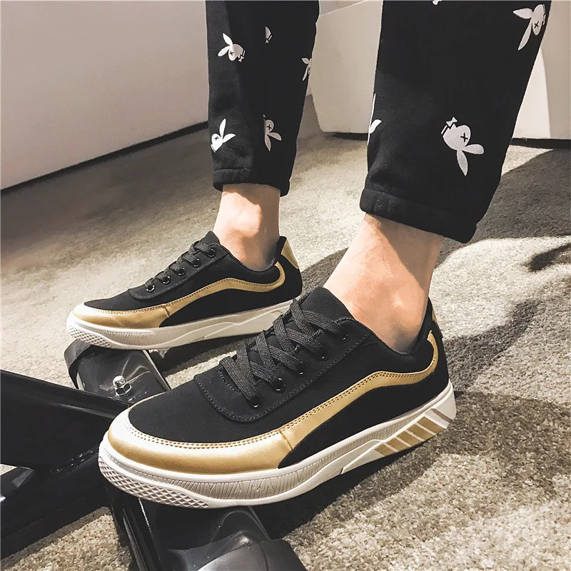 

Spring Autumn Shoes Men Skateboarding Shoes Low Top Men High Pipe Retro Comfortable Men's Shoes Sport Zapatos De Hombre
