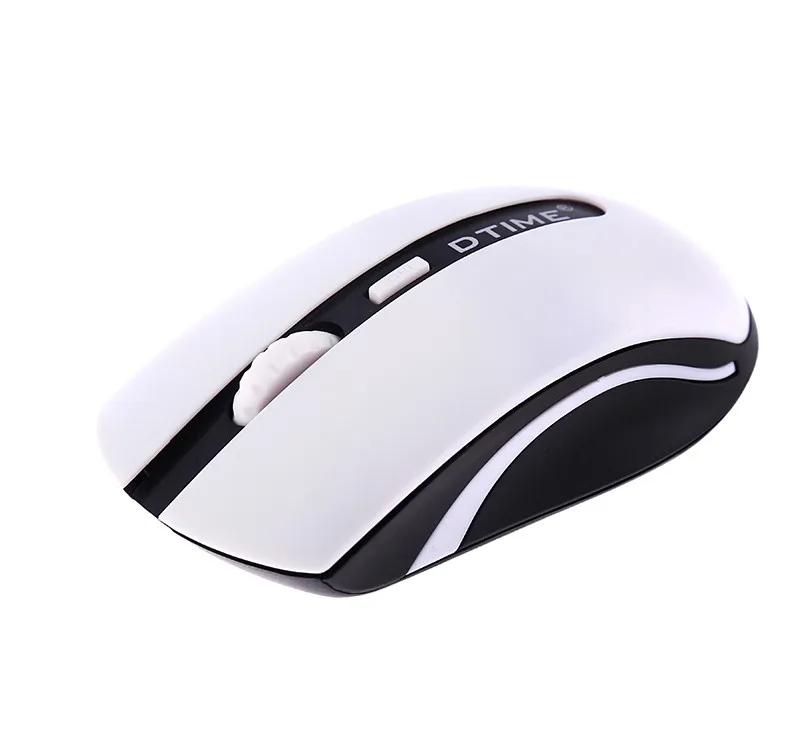 DTIME Mini Usb 2 4G Бесшумная ультратонкая беспроводная мышь для ноутбука компьютерных