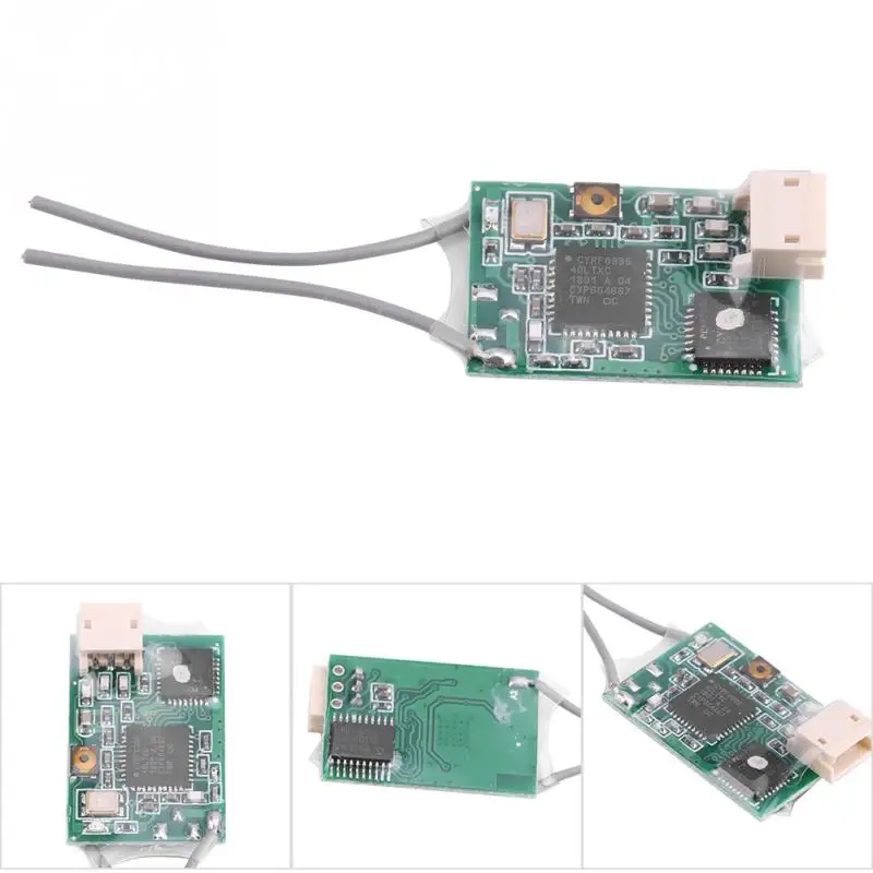 PCB спутниковый приемник Tramsmitter часть 2 4G ресивер с переключателем 30 мм RX антенной RC