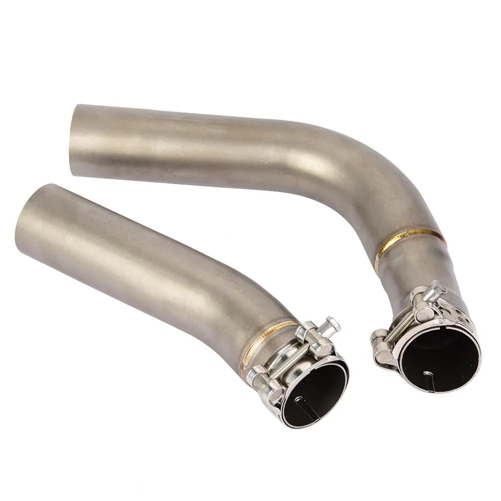 2 шт. выхлопные системы мотоцикла средняя труба Соединительный адаптер для Yamaha YZF