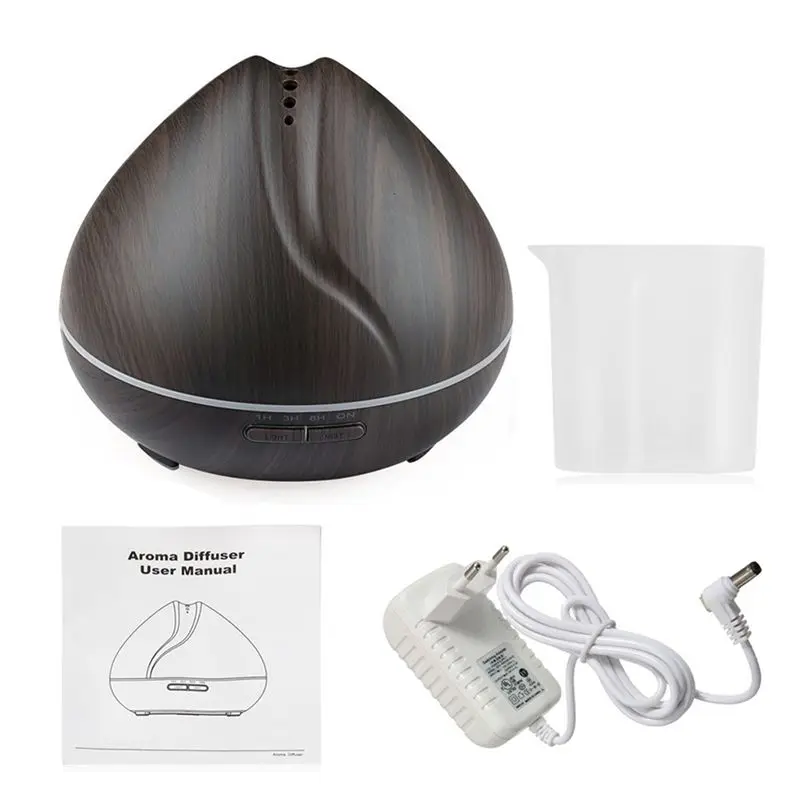 400 мл Арома эфирное масло диффузор ультразвуковой увлажнитель воздуха с
