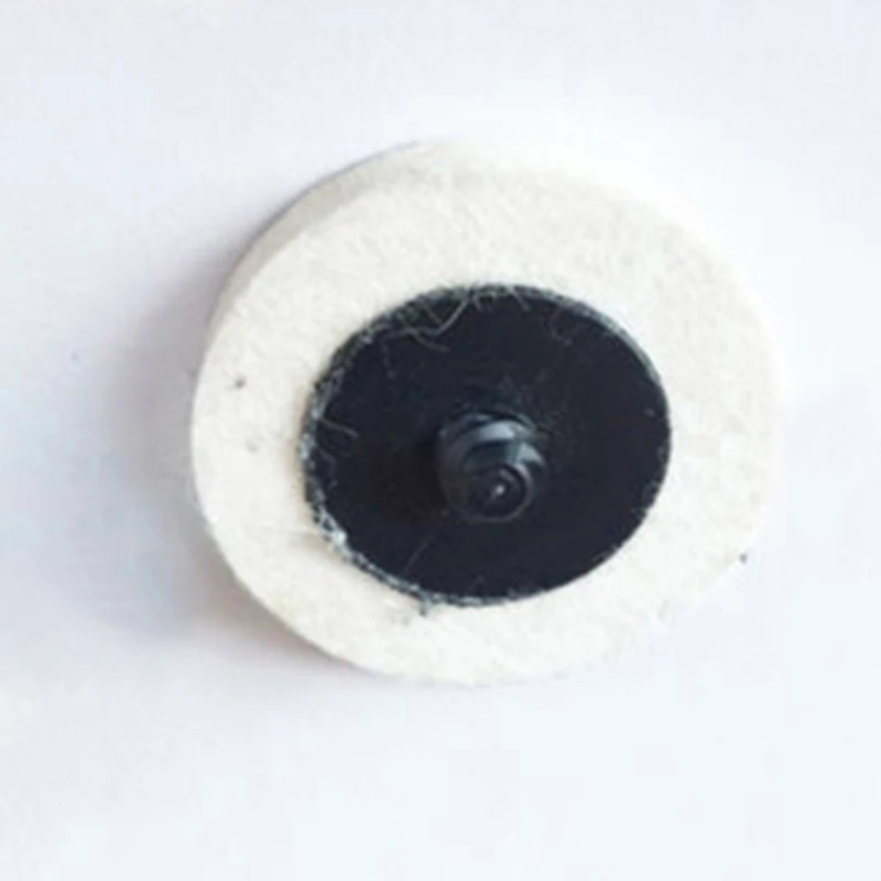 5 шт./компл. полировальный коврик 50 мм шерстяной войлочный диск 2 ''рулонный