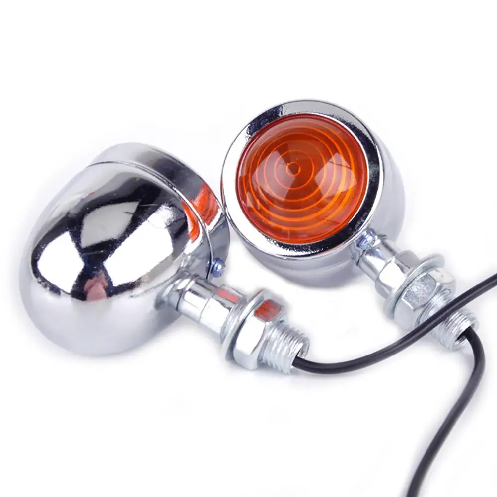 Стильный мотоцикл изменение отложным воротником поворотник Ретро пуля