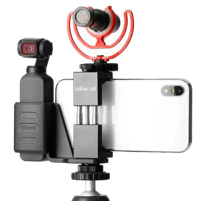 Ulanzi OP 1 для DJI Osmo Карманный держатель мобильного телефона 1/4 Набор крепления ABS +