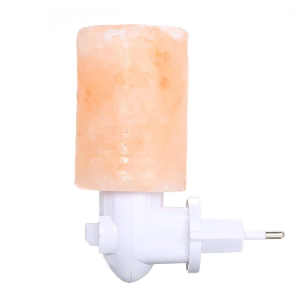 Натуральный гималайский кристалл соляная лампа светодиодный очиститель воздуха