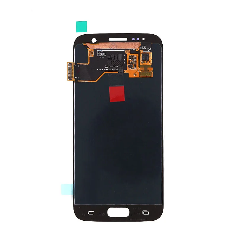 Для Samsung S7 ЖК-экран дигитайзер сборка новый синий/золотой/серебристый/белый класс