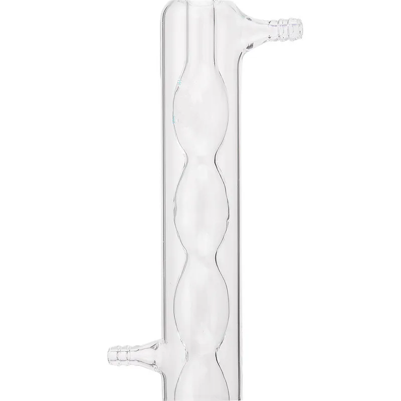 

250ml Lab Glass Soxhlet Extractor Condenser Set with 24/29 Flat Bottom Flask 294MM 40/38 Tube Lab Glassware Kit