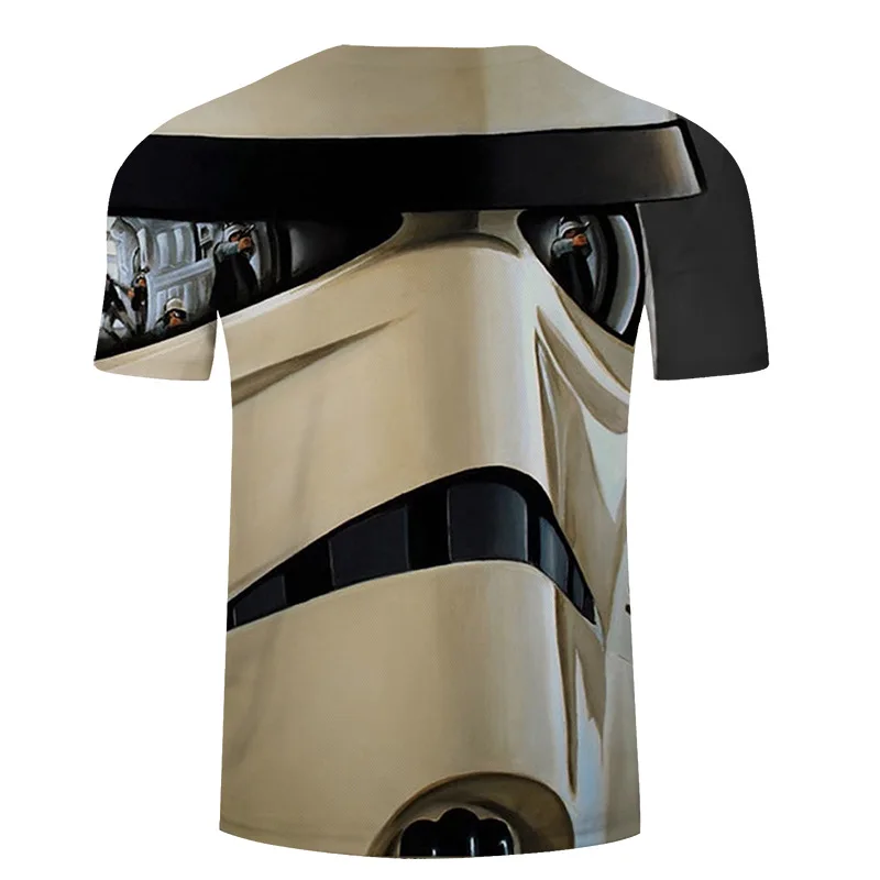 Men T Shirt 2018 Summer Fashion Star Wars Yoda /Darth Vader Streetwear -Shirt 'S Casual 3d Shirts Masks Words Hip Hop To | Мужская