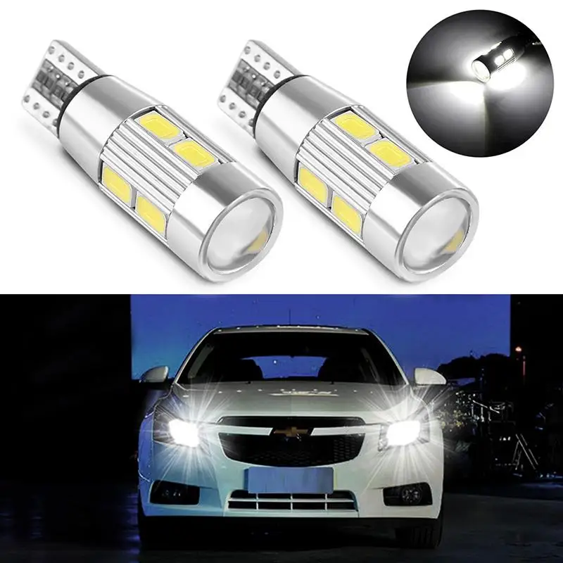2 шт. Автомобильные светодиодные лампы T10 Canbus 194 W5W 10 SMD 5630 | Автомобили и мотоциклы