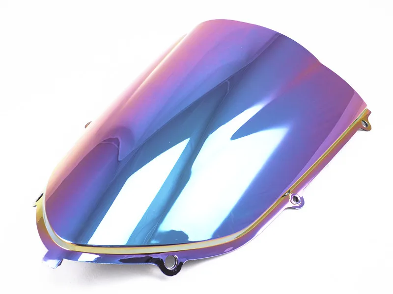 Motorcycle Double Bubble ABS Windshield Windscreen Screen Protector Wind Deflectors Shield for Kawasaki ZX-10R 2004-2005 | Автомобили и