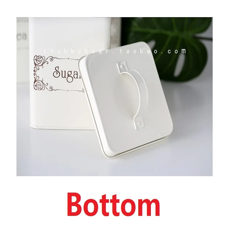 3 шт./компл. емкость для хранения белого кофе сахара чая железная Толстая крышка