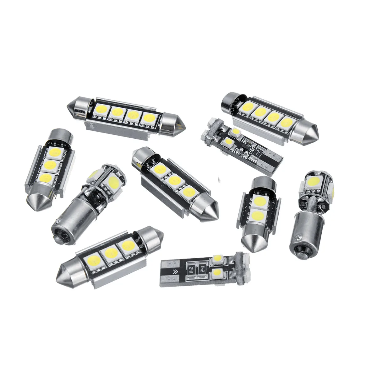 Mofaner 10 шт. без ошибок SMD светодиодные интерьерные огни Набор для Volkswagen VW MK4 Golf GTI Jetta