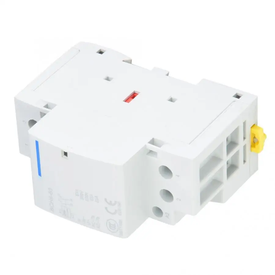 Магнитный контактор 2P 63A 24V 220V/230V 50/60Hz AC для дома din рейку 1NO 1NC бытовой ac модульный