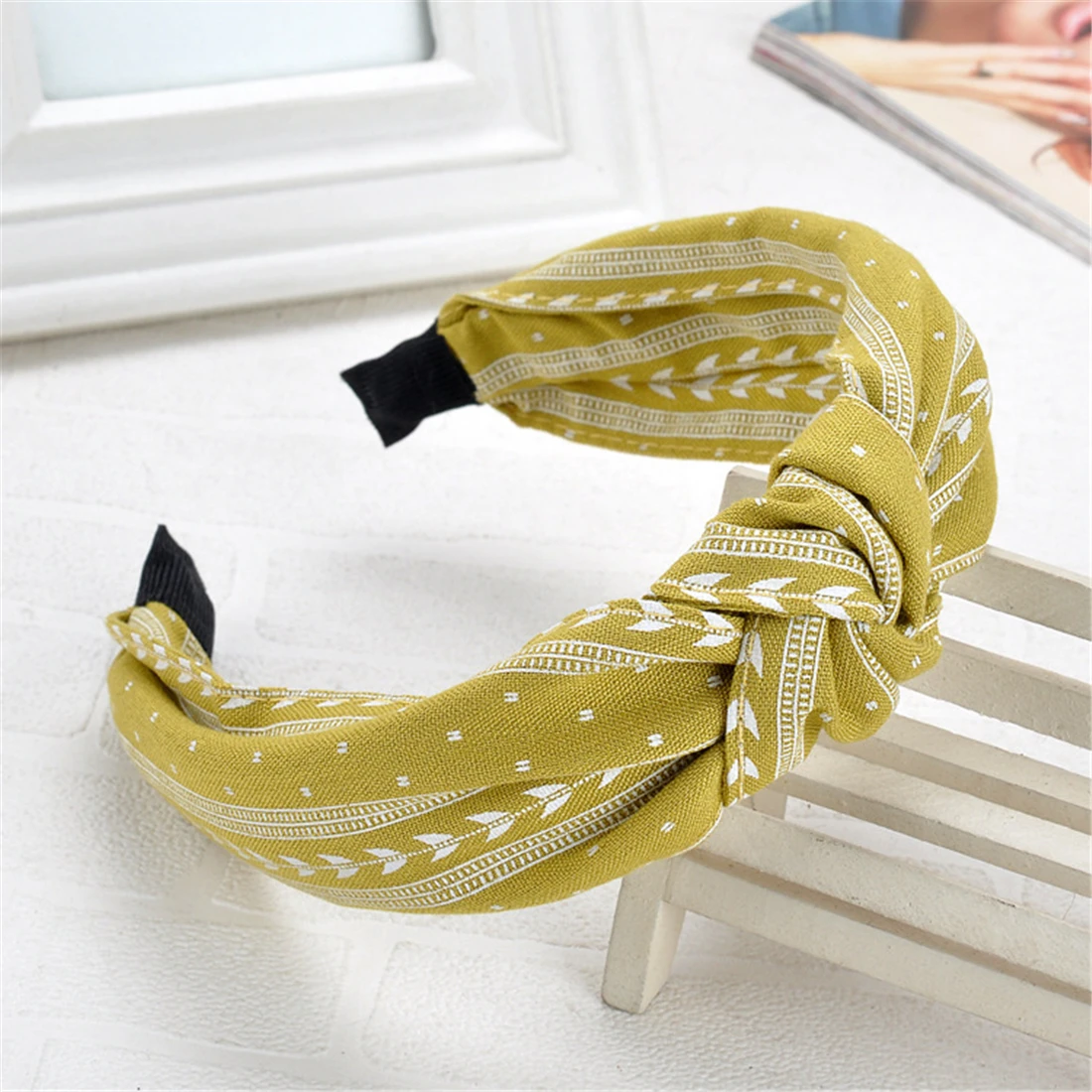 

New Fashion Fabric Bowknot Women Hairbands Head Hoop Bows Cross Knot Headbands for Women Girls Hairband Hair Accessories