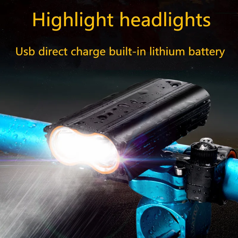 

Велосипедные фары T6 Подсветка USB зарядка для езды на горном велосипеде огни водонепроницаемые блики зарядка LR-Y2